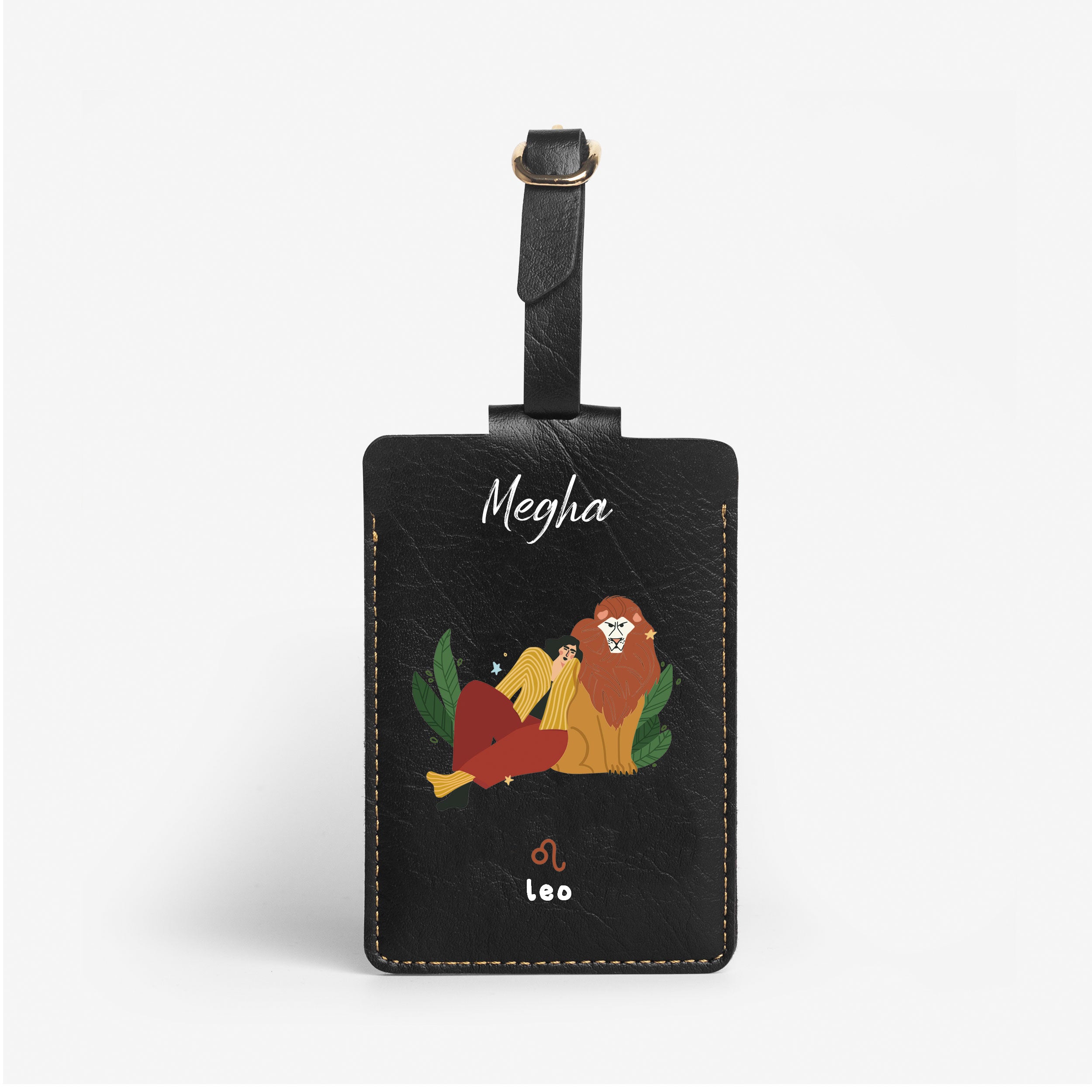 Personalised Luggage/Baggage Tag - Logical Leo