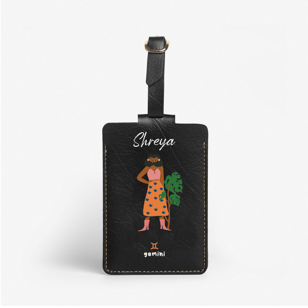 Personalised Luggage/Baggage Tag - Generous Gemini