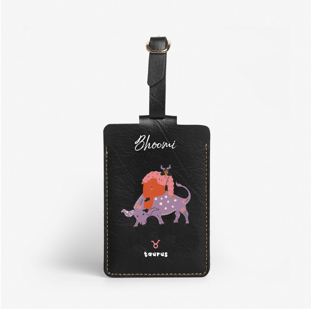 Personalised Luggage/Baggage Tag - Talented Taurus