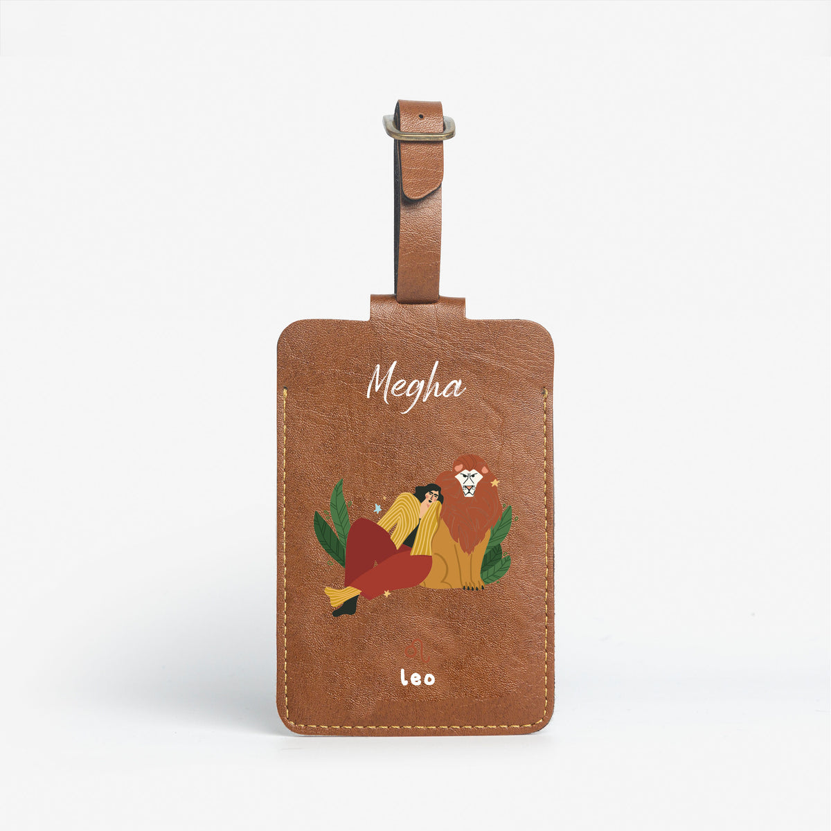 Personalised Luggage/Baggage Tag - Logical Leo