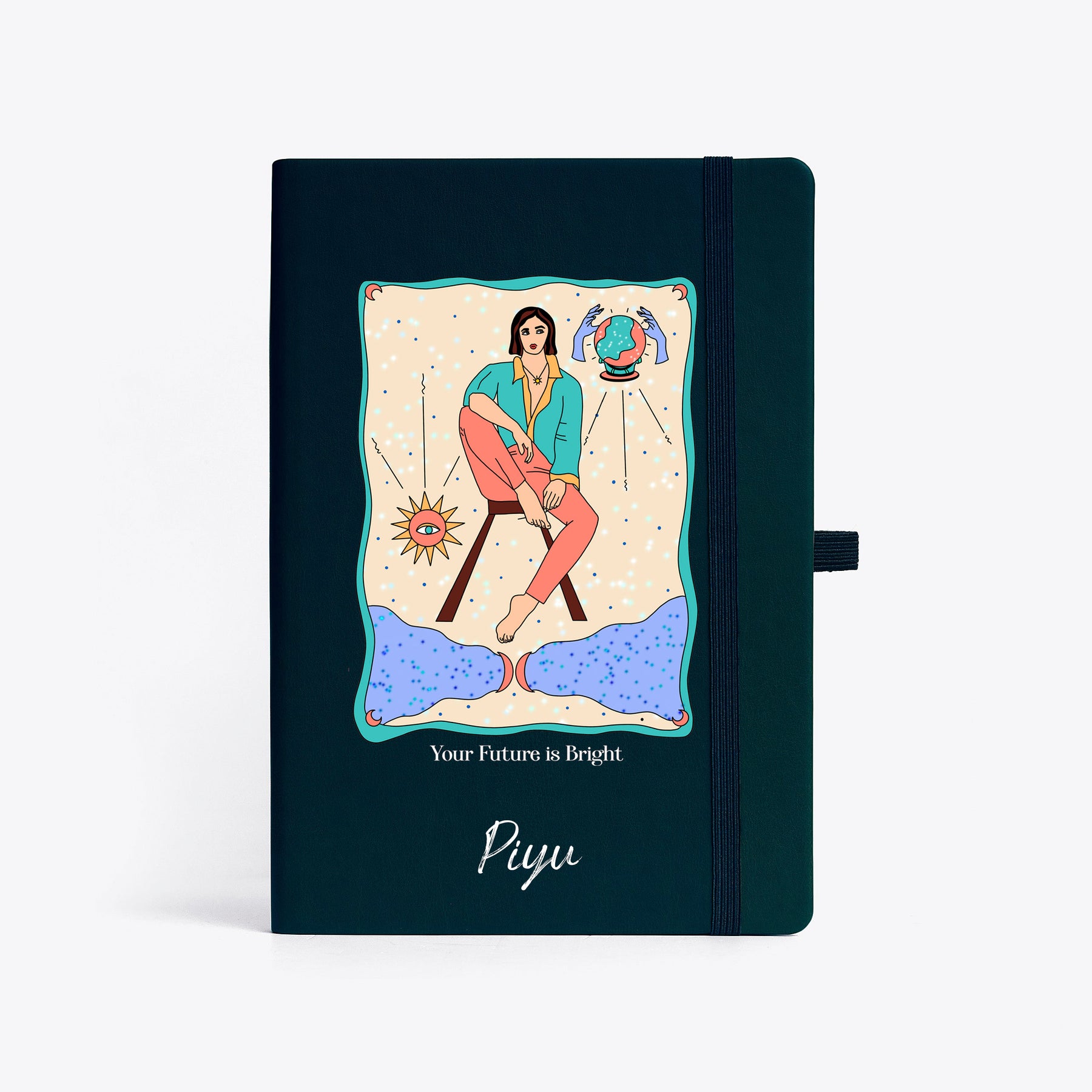 Personalised Hardbound Notebook - Future is Bright