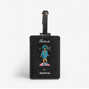 Personalised Luggage/Baggage Tag - Alluring Aquarius