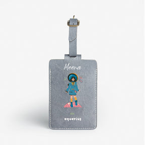 Personalised Luggage/Baggage Tag - Alluring Aquarius