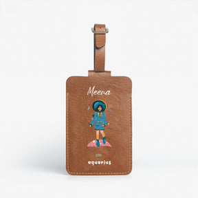 Personalised Luggage/Baggage Tag - Alluring Aquarius