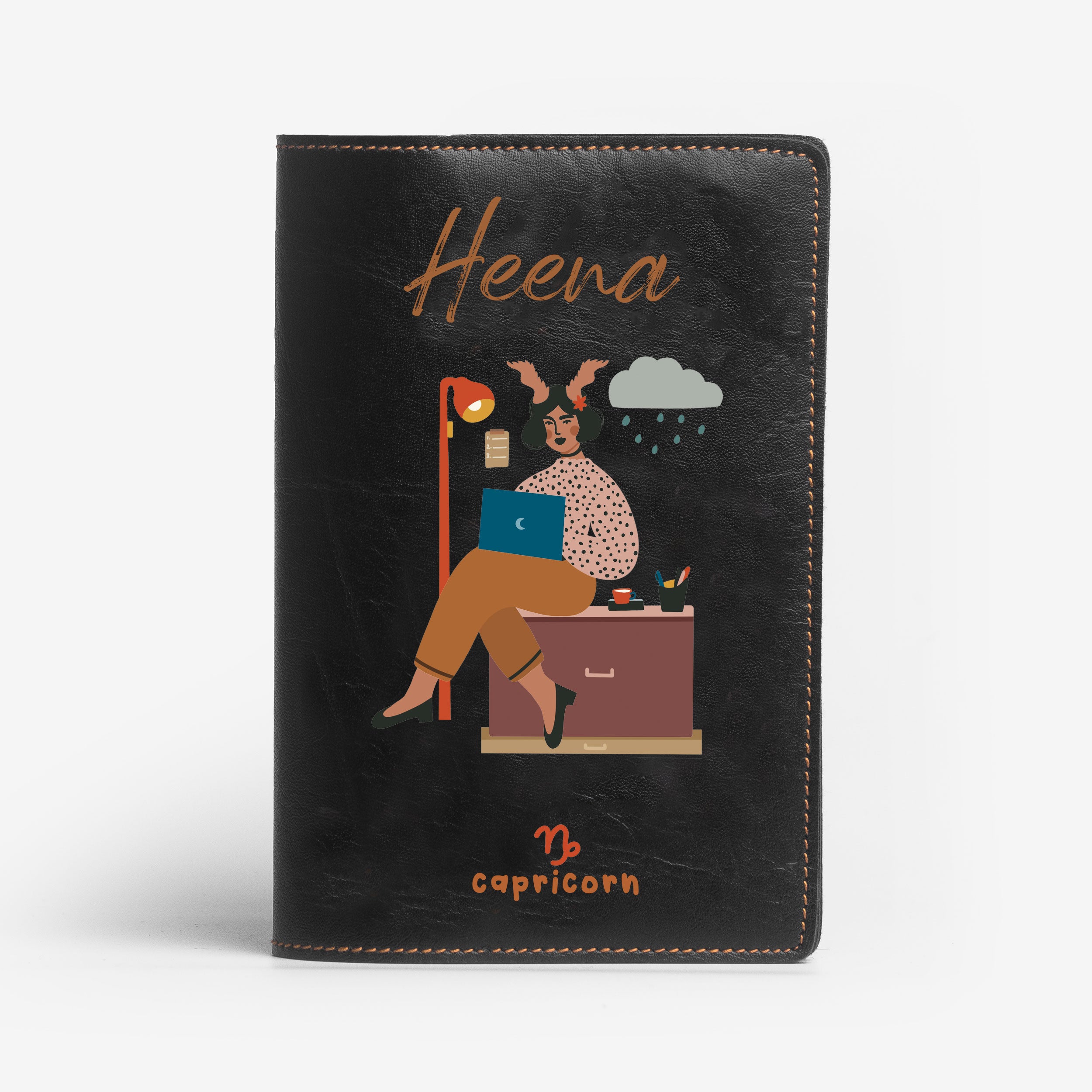Exclusive Passport Cover - Charming Capricorn