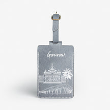 Personalised Luggage/Baggage Tag - Postcards from India - Bengaluru
