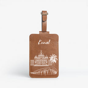 Personalised Luggage/Baggage Tag - Postcards from India - Bengaluru