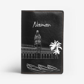 Personalized Passport Cover - Postcards from India - Chennai