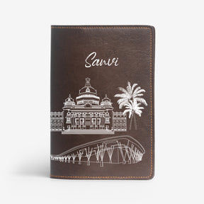 Personalized Passport Cover - Postcards from India - Bengaluru