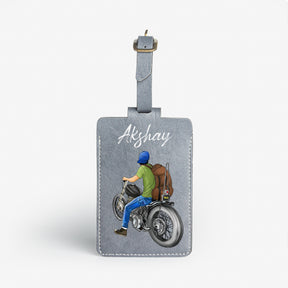 Personalised Luggage/Baggage Tag - Road Rush