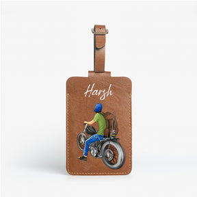 Personalised Luggage/Baggage Tag - Road Rush