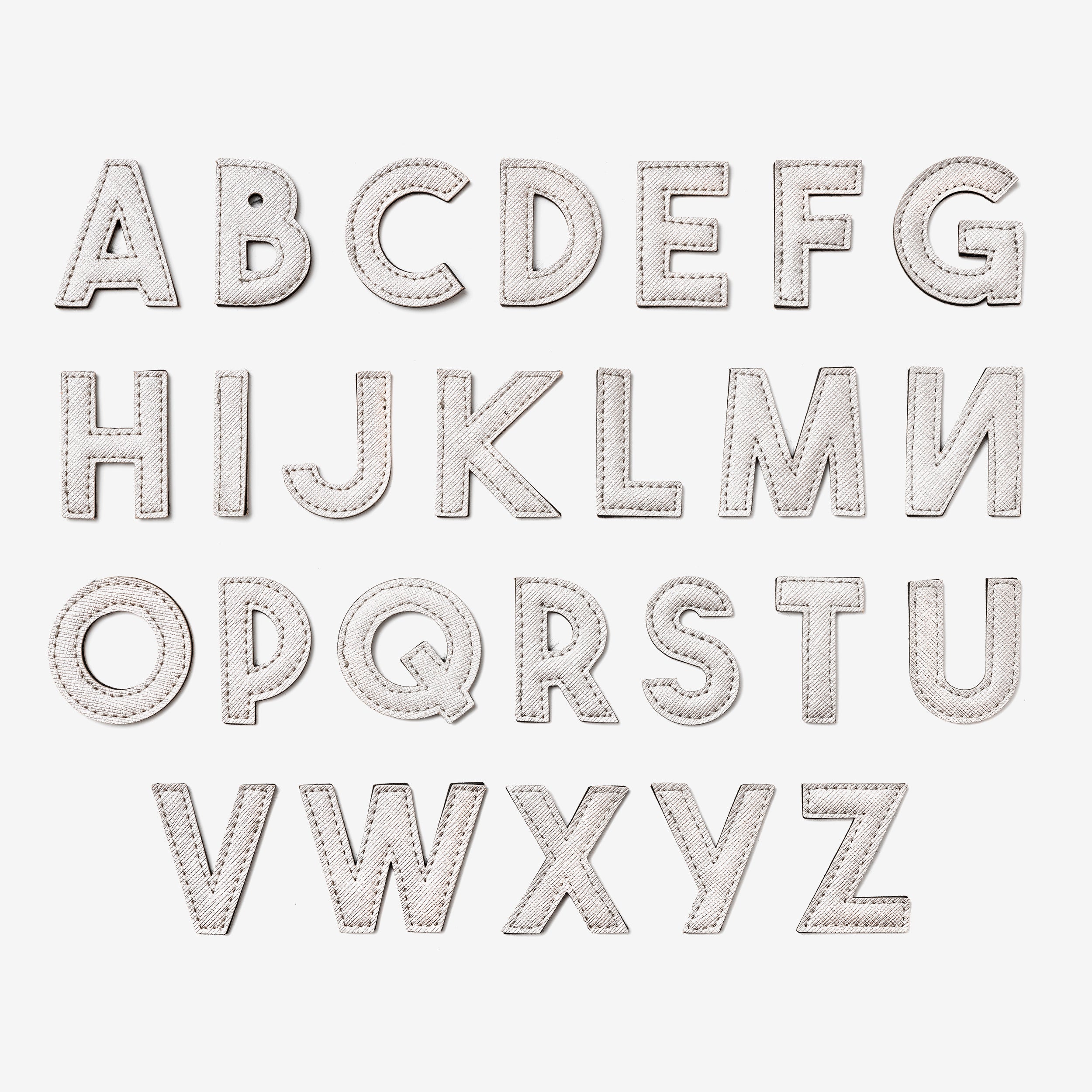 Alphabet Keyrings - Rose Gold