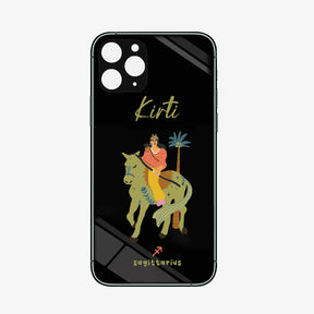 Personalised Glass Phone Cover - Sassy Sagittarius