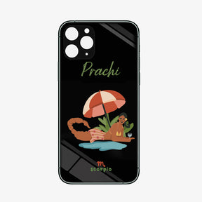 Personalised Glass Phone Cover - Spectacular Scorpio