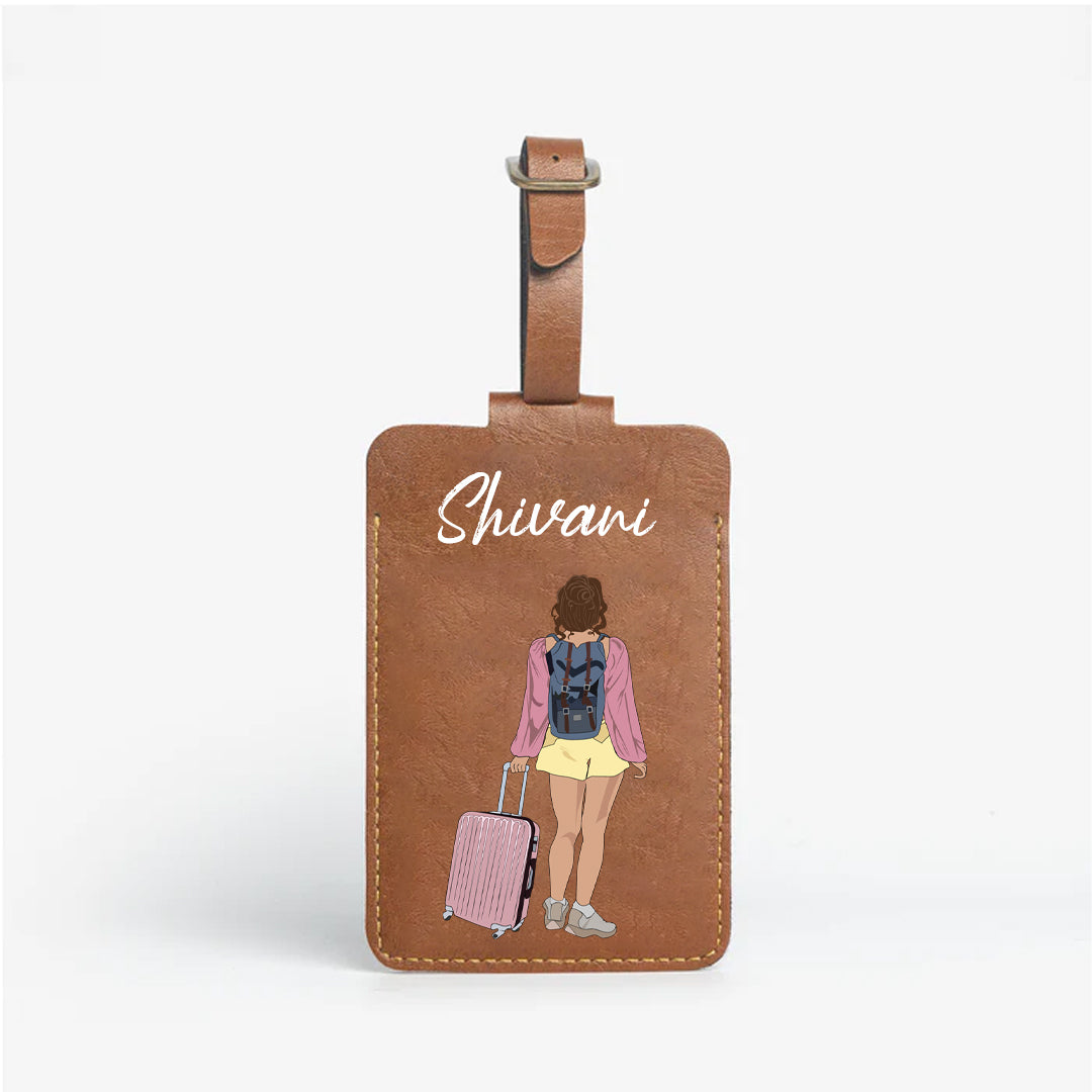 Personalised Luggage/Baggage Tag - Explorer