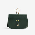 Monogrammed AirPods Pro Cover - Forest Green