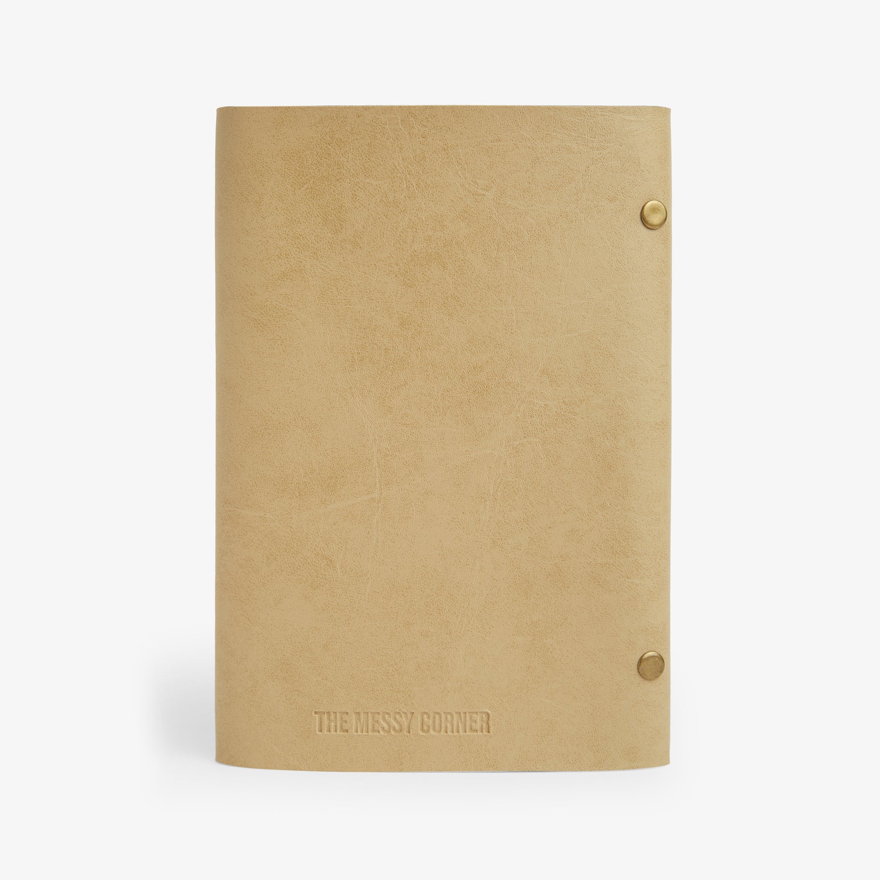Personalised Button Diary - Beige