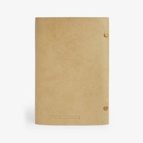 Personalised Button Diary - Beige
