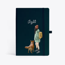 Personalised Hardbound Notebook - Backpacker