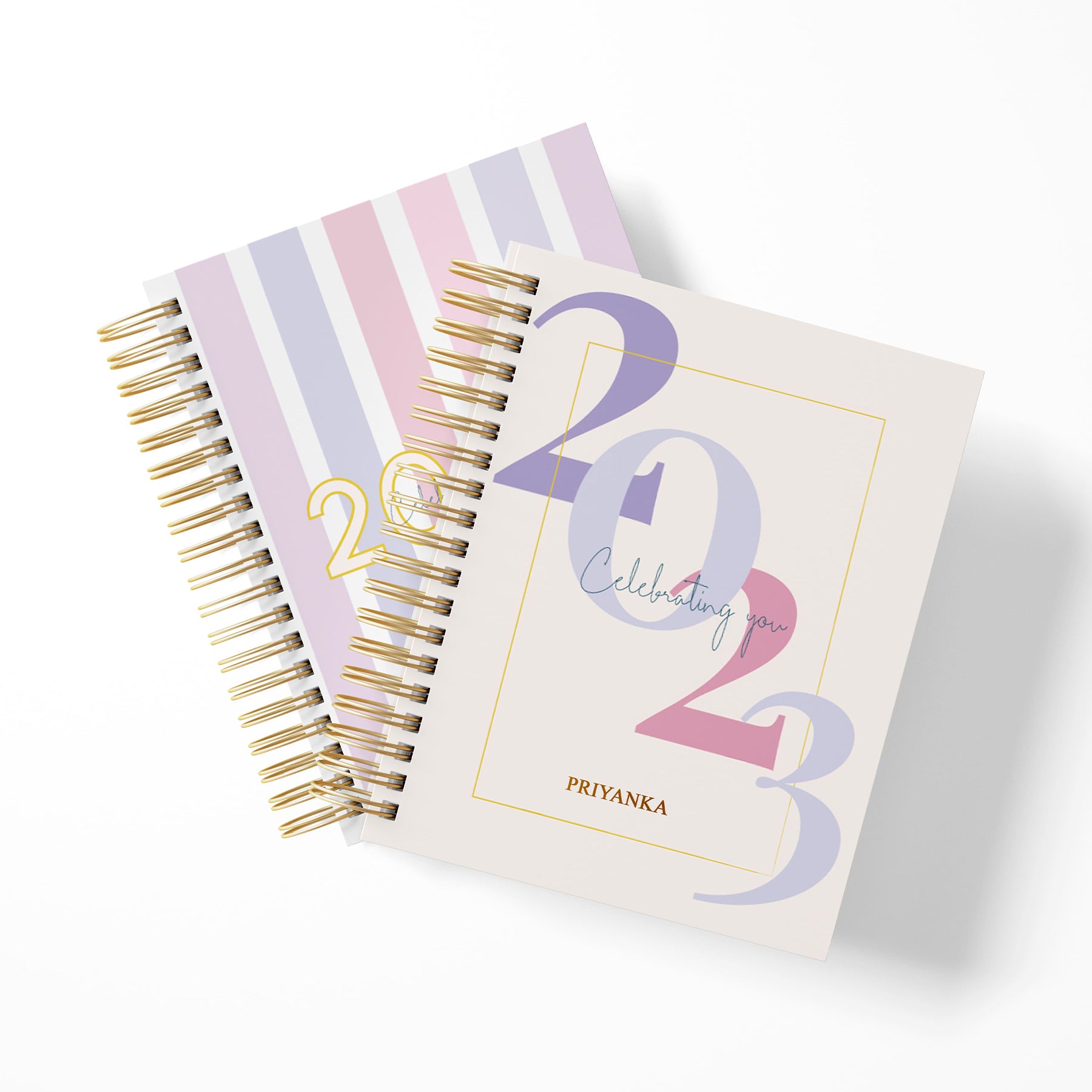 Personalised Good Vibes 2023 Planner- Dated