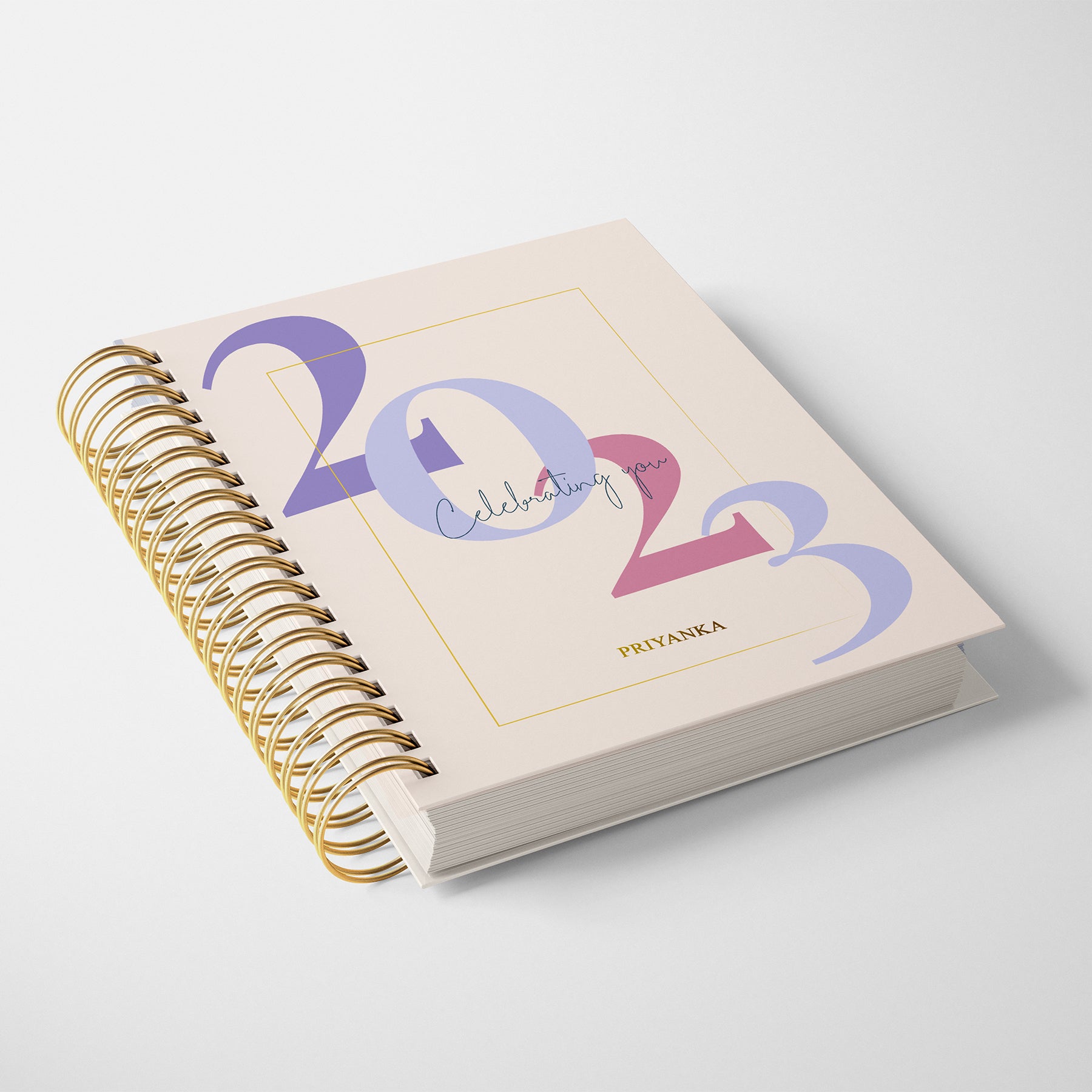 Personalised Celebrating you 2023 Planner- Dated