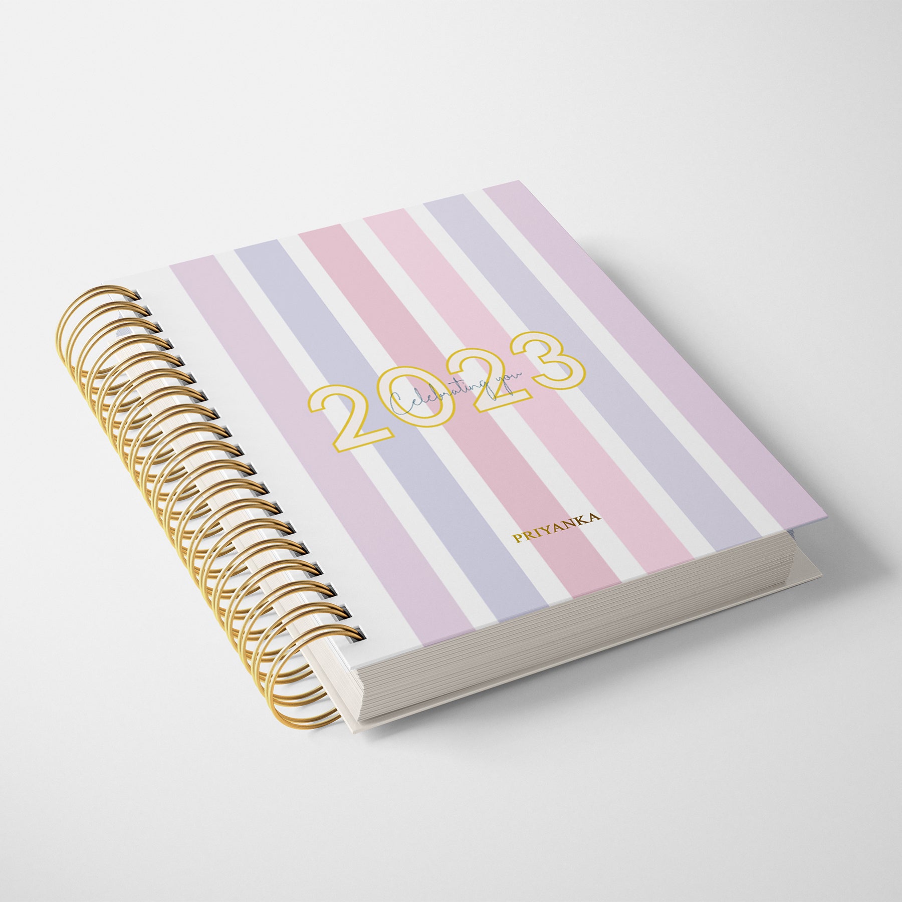 Personalised Good Vibes 2023 Planner- Dated