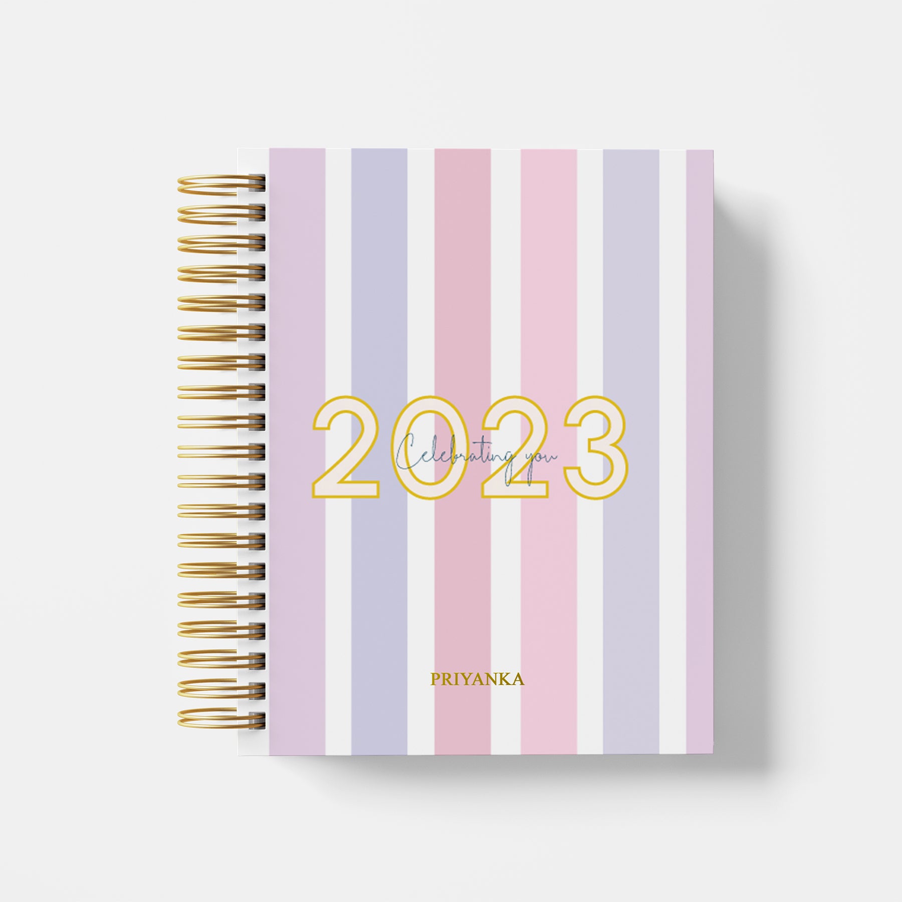 Personalised Good Vibes 2023 Planner- Dated