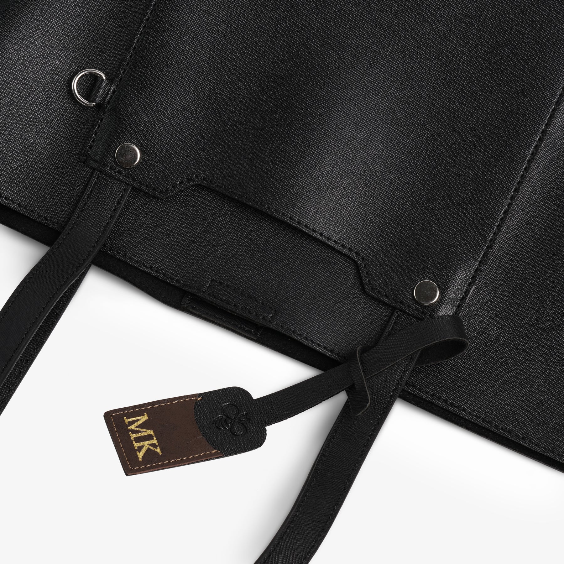 Cooperative Structured Mini Tote Bag in Black