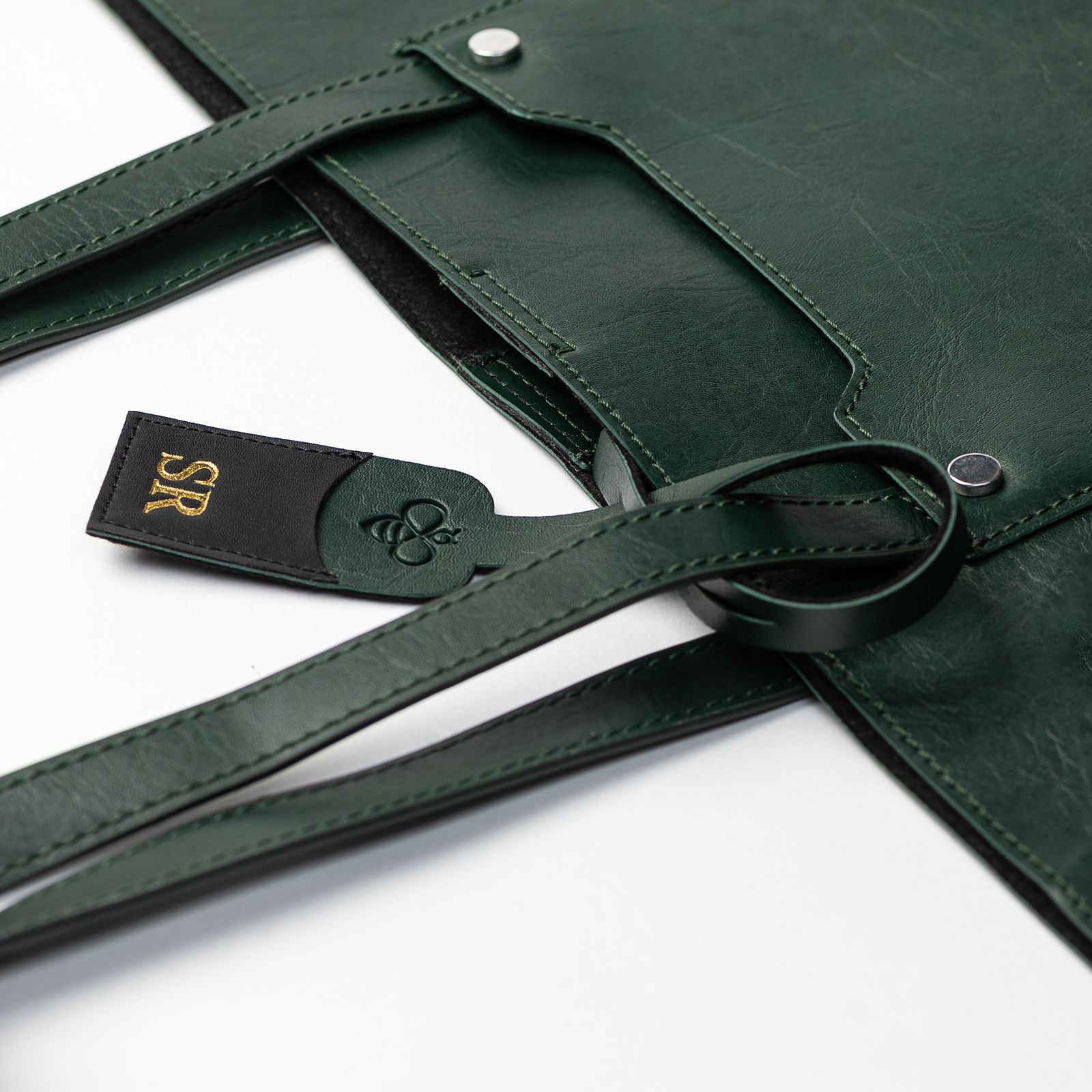 Personalised Classic Tote Bag - Forest Green