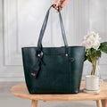 Personalised Classic Tote Bag - Forest Green