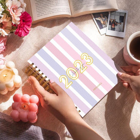 Personalised Good Vibes 2023 Planner- Dated
