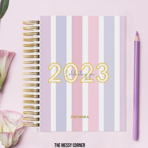 Personalised Good Vibes 2023 Planner- Dated