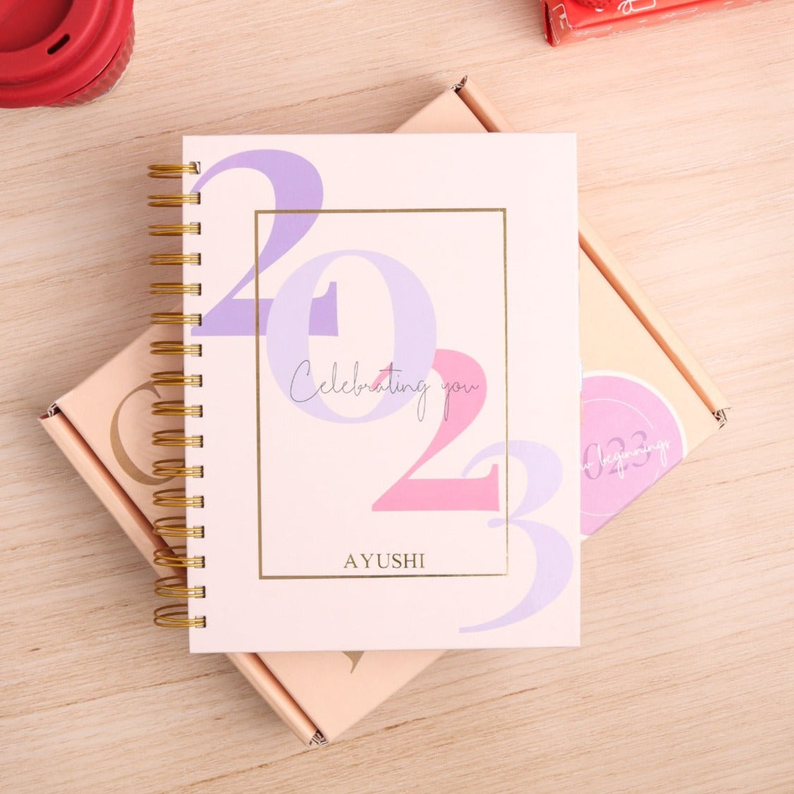 Personalised Celebrating you 2023 Planner- Dated