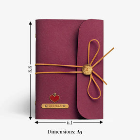 Personalised Thread Diary -  Wine