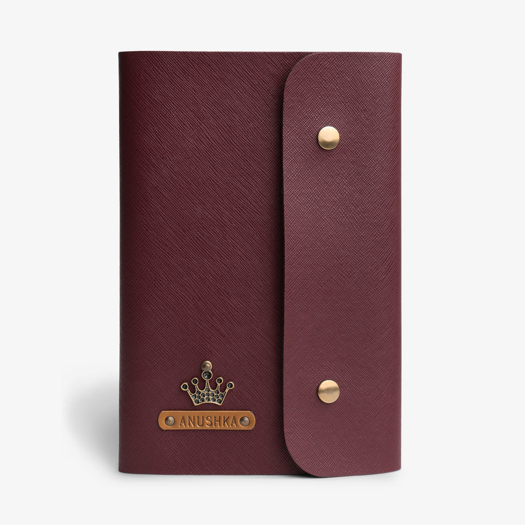 Buy Personalised Blue Button Diary With Name Online