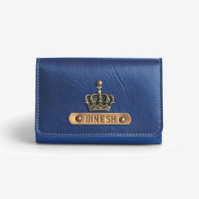 Business Card Holder/Wallet - Blue