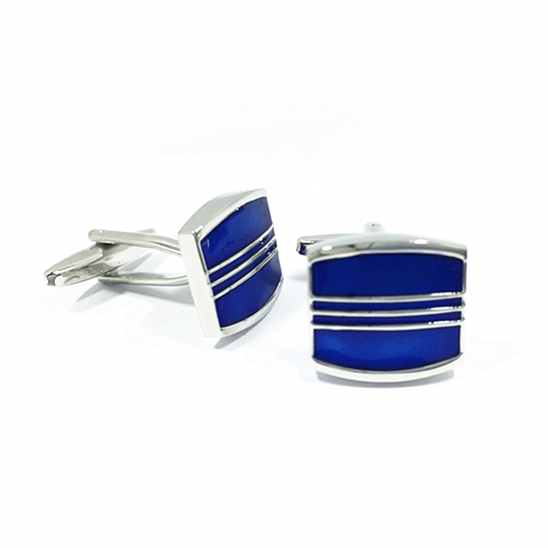 The Messy Corner OPTIONS_HIDDEN_PRODUCT Sea Blue Cufflink - Color Selected