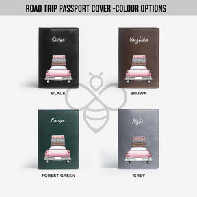 The Messy Corner Passport Cover Exclusive Passport Cover - Road Tripping