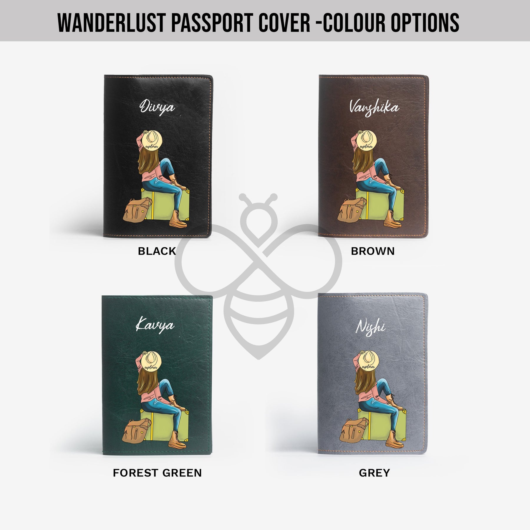 The Messy Corner Passport Cover Exclusive Passport Cover - Wanderlust
