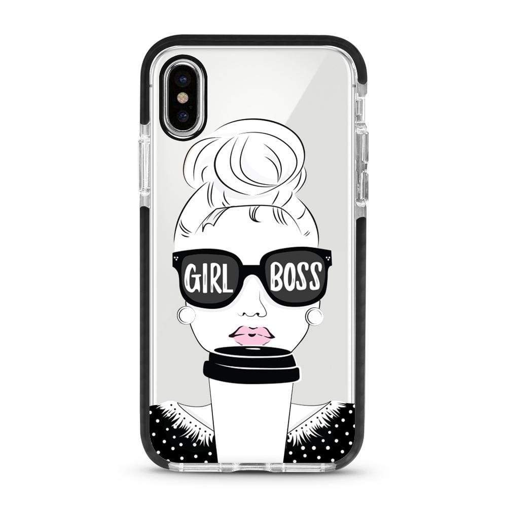 The Messy Corner Phone Cover Girl Boss- iPhone Cover