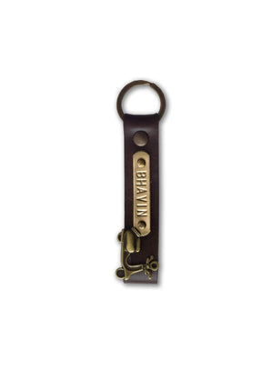 The Messy Corner OPTIONS_HIDDEN_PRODUCT Dark Brown Keychain - Color Selected