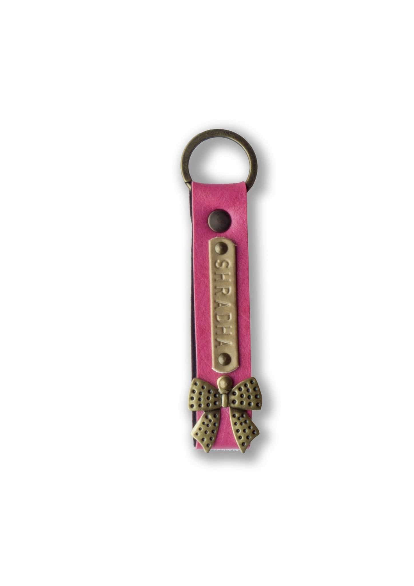 The Messy Corner OPTIONS_HIDDEN_PRODUCT Pink Keychain - Color Selected