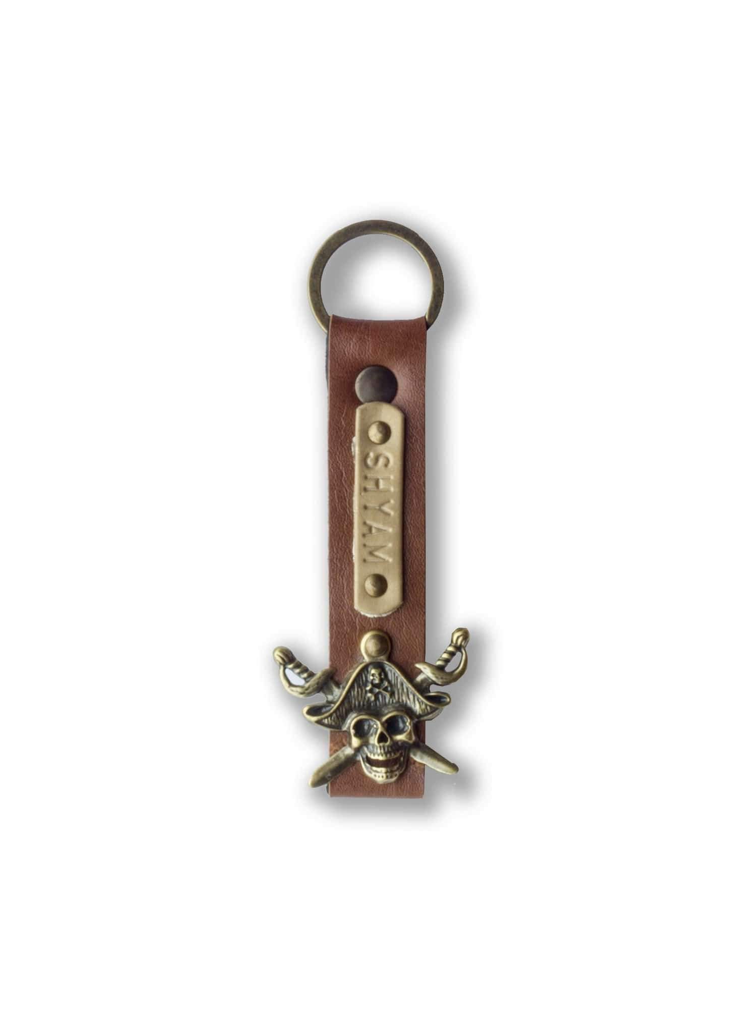 The Messy Corner OPTIONS_HIDDEN_PRODUCT Brown Keychain - Color Selected