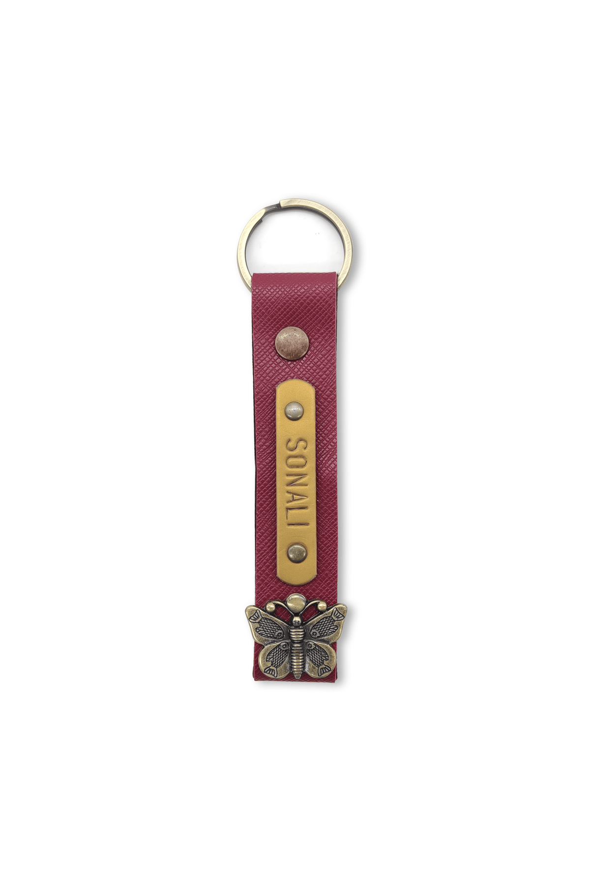 The Messy Corner OPTIONS_HIDDEN_PRODUCT Wine Keychain - Color Selected