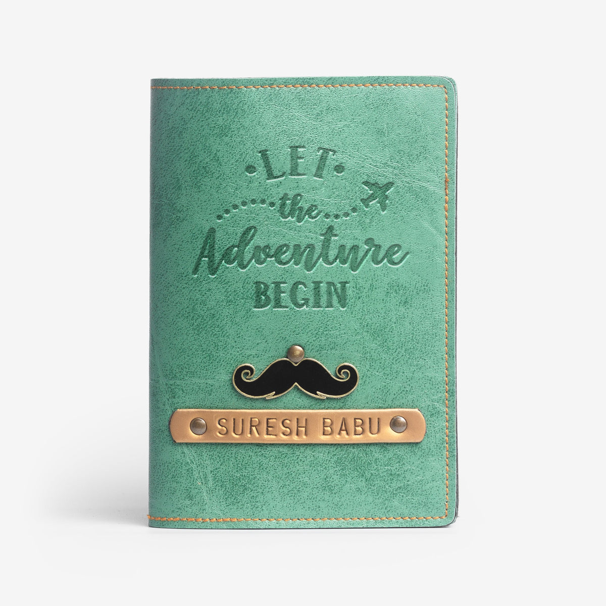 The Messy Corner Passport Cover Let The Adventure Begin -  Passport Cover