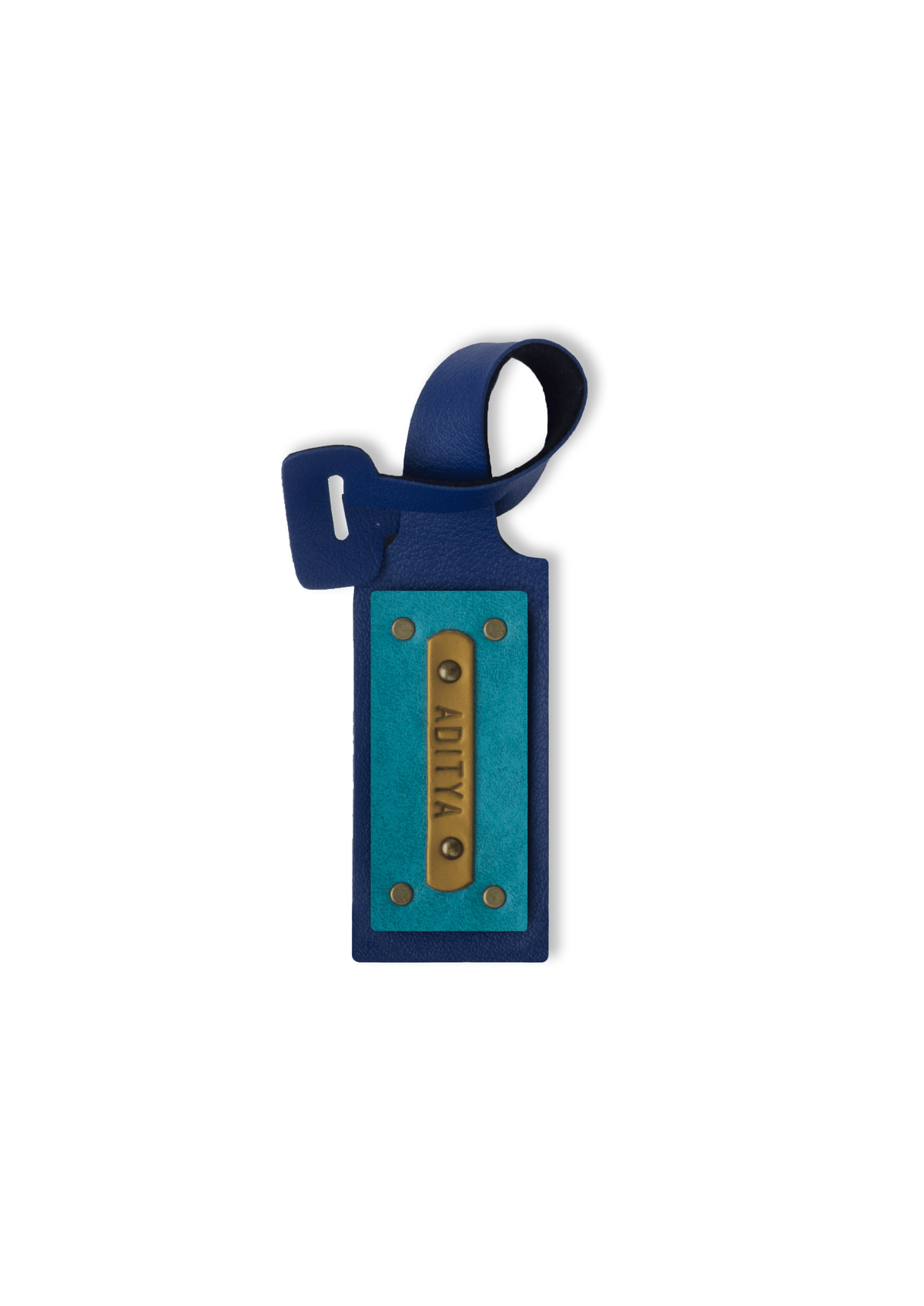 The Messy Corner OPTIONS_HIDDEN_PRODUCT Dark Blue Luggage Tag Color Selected