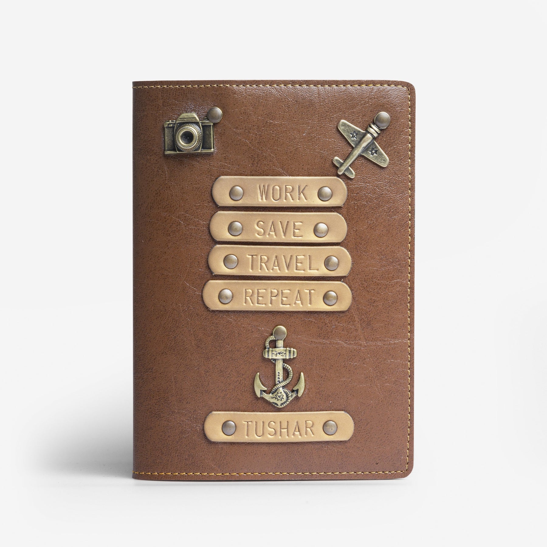 The Messy Corner Passport Cover Passport Cover - Work Save Travel Repeat