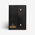 Personalised Button Diary- Black