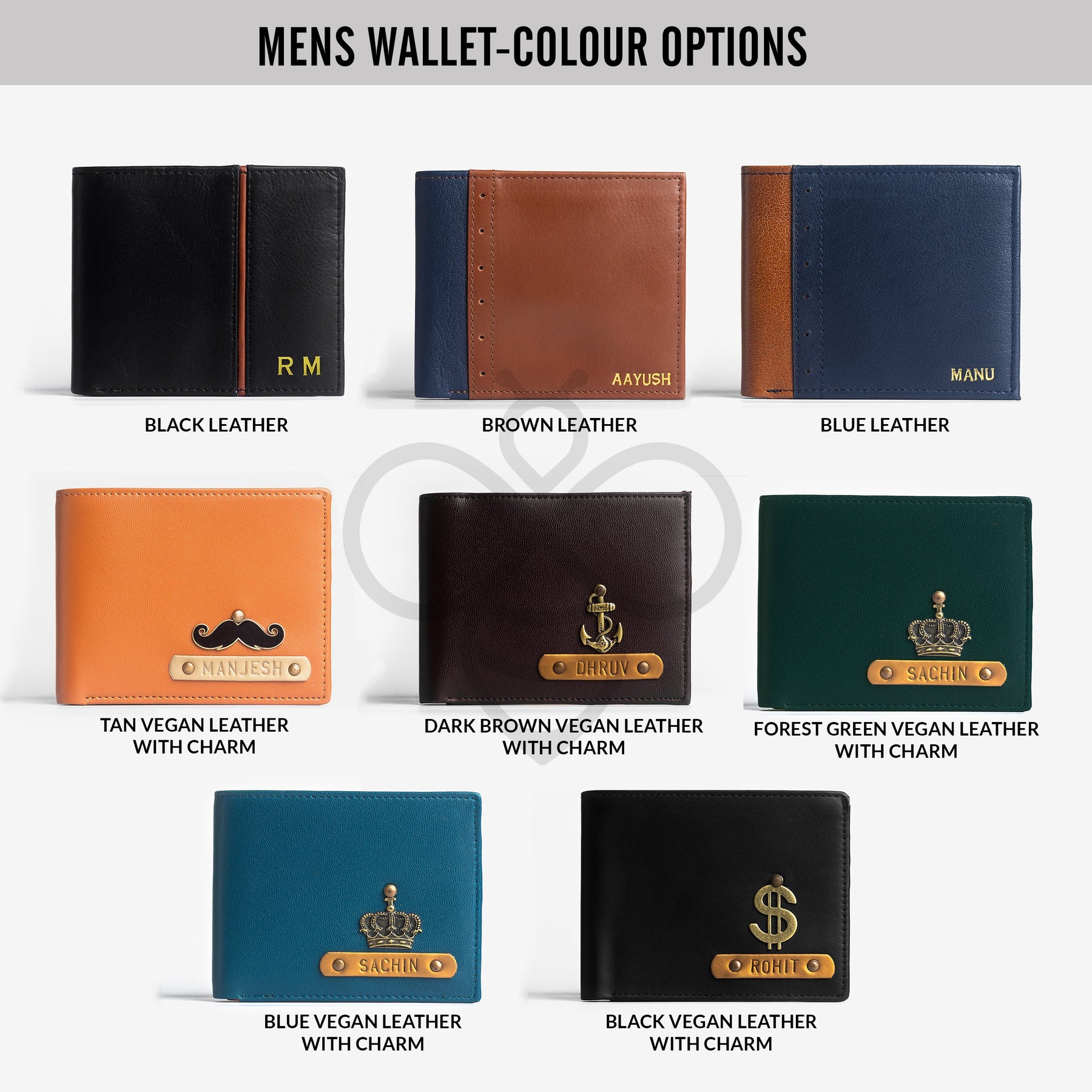 Customized Men's Designer Wallets - The Messy Corner