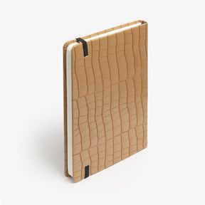 The Messy Corner Diary Personalised Croc Diary - Camel